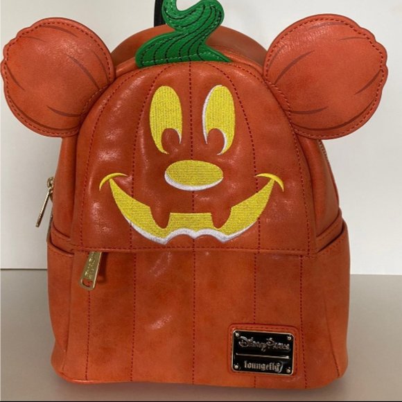 Loungefly Pumpkin Mickey Backpack Disney Halloween main image 4